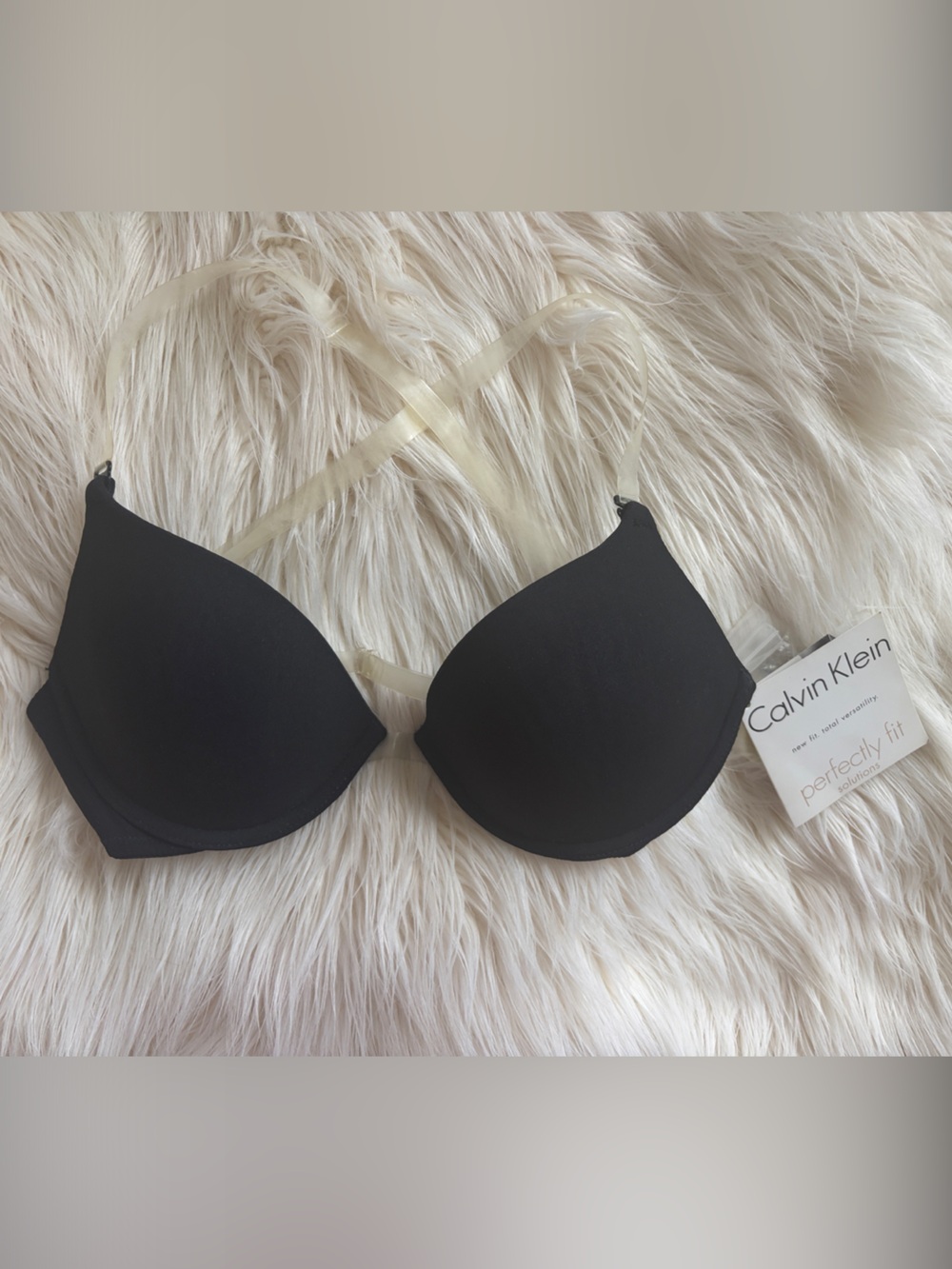 🛍️Calvin Klein, NWT, 32B, 5-Way, Black Bra with Convertible Straps🛍️